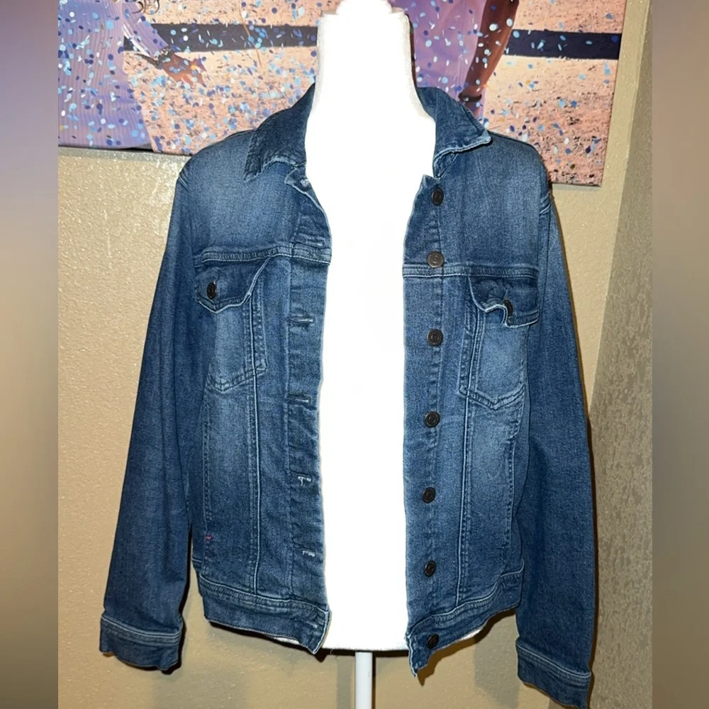 Idyllwind Blue Denim Jacket with Red Embroidery - Picture 4 of 4
